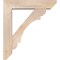 Ekena Millwork Olympic Slat Smooth Bracket w/ Offset Brace, Douglas Fir, 7 1/2"W x 34"D x 38"H BKT0806X34X38OLY06SDF - alternate 4